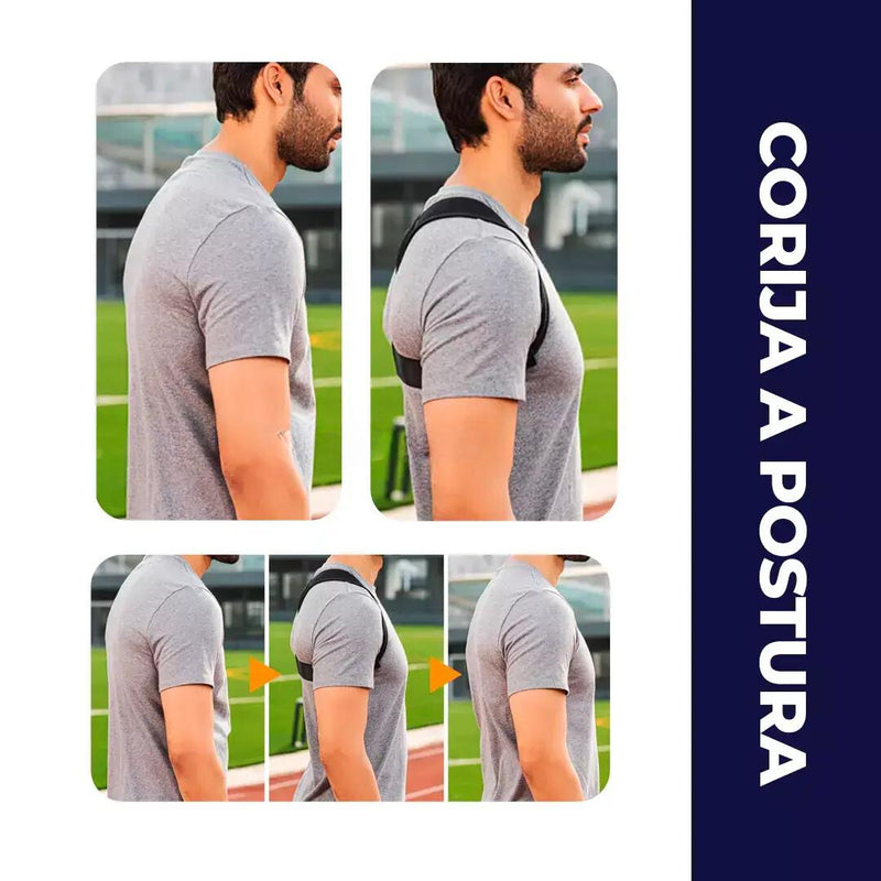 Ergonom - Corretor Postural Alinha Coluna e Alivia as Dores+ FRETE GRÁTIS + COMPRE 1 LEVE 2